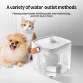 Fuente de mascotas 1.8L, dispensador de agua de perro de agua de gato automático con bomba inteligente para gatos